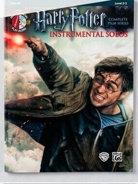 ​Harry Potter Clarinet Instrumental Solos Book Level 2-3 Alfred - READ